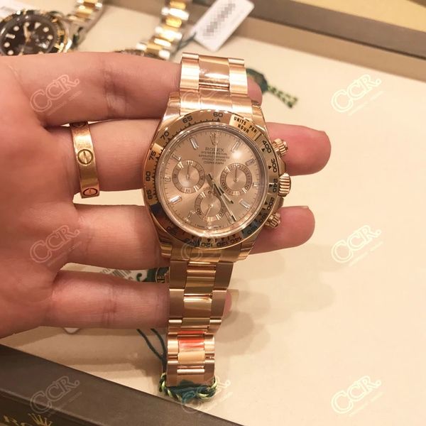 with original box luxury sapphire 40mm two tone gold 116505 automatic mens men's watch watches no chronograph gold dial, Slivery;brown
with original box luxury sapphire 40mm two tone gold 116505 automatic mens men's watch watches no chronograph gold dial, Slivery;brown
