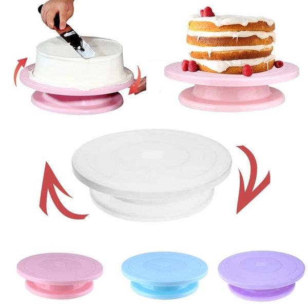 baking & pastry tools plastic cake plate turntable rotating anti-skid round stand decorating rotary table kitchen diy accessories
baking & pastry tools plastic cake plate turntable rotating anti-skid round stand decorating rotary table kitchen diy accessories