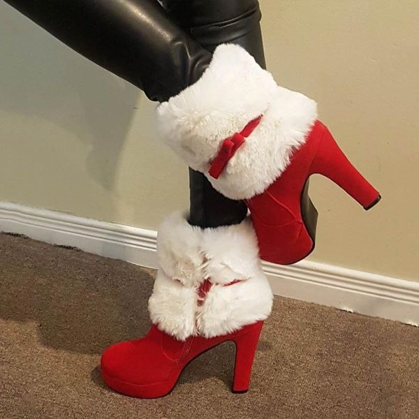 boots winter female shoes thigh tall high heel plush for platform ankle women's christmas gifts 34-43, Black
boots winter female shoes thigh tall high heel plush for platform ankle women's christmas gifts 34-43, Black