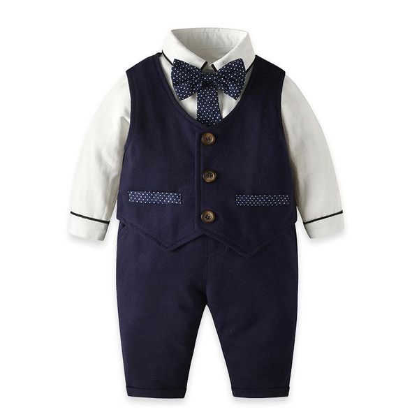 clothing sets formal baby boy clothes born vest + shirt dot bow tie hat pants outfit party children birthday dress 0- 24, White
clothing sets formal baby boy clothes born vest + shirt dot bow tie hat pants outfit party children birthday dress 0- 24, White