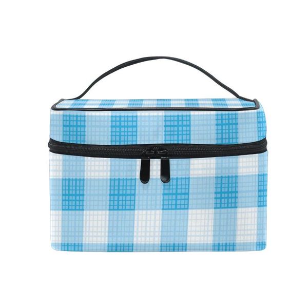 cosmetic bags & cases fengju bag portable travel organizer hanging toiletry case storage tote for girls woman blue white square
cosmetic bags & cases fengju bag portable travel organizer hanging toiletry case storage tote for girls woman blue white square