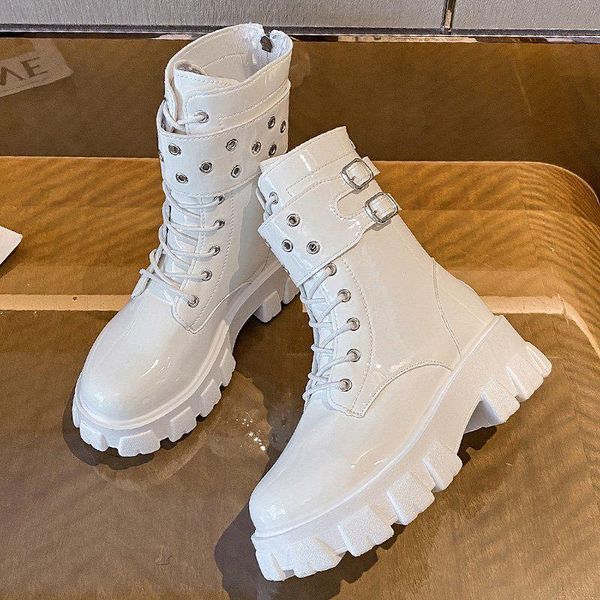 boots platform ankle for women 2021 autumn short black white leather combat lace up gothic shoes motorcycle
boots platform ankle for women 2021 autumn short black white leather combat lace up gothic shoes motorcycle