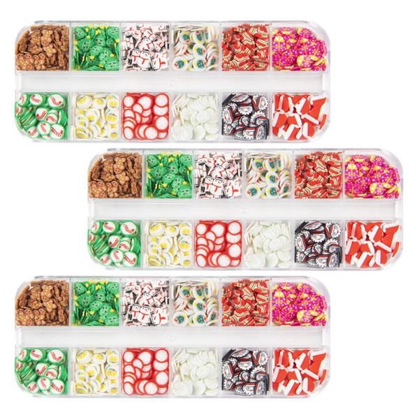 nail art decorations 3 boxes of lovely xmas elements pieces decors for salon, Silver;gold
nail art decorations 3 boxes of lovely xmas elements pieces decors for salon, Silver;gold