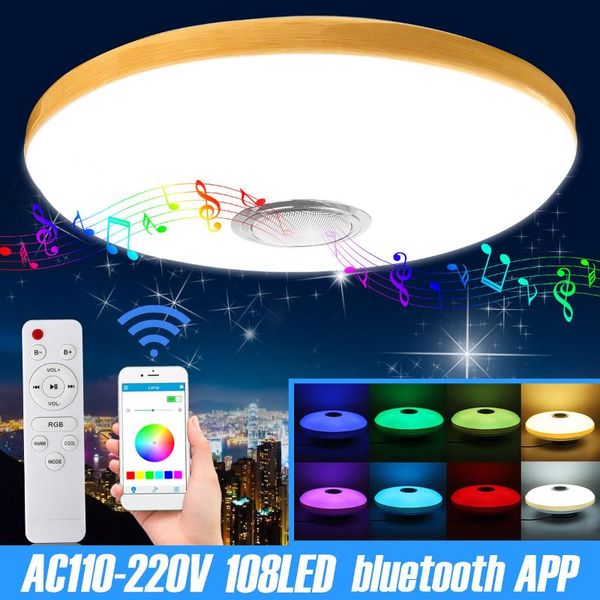 ceiling lights 100w modern rgb led home lighting app bluetooth music light bedroom lamp smart with remote control
ceiling lights 100w modern rgb led home lighting app bluetooth music light bedroom lamp smart with remote control