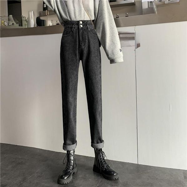 women's jeans zhoutaylor women full length button zippers straight pants female high waisted office lady loose autumn trousers femme, Blue
women's jeans zhoutaylor women full length button zippers straight pants female high waisted office lady loose autumn trousers femme, Blue