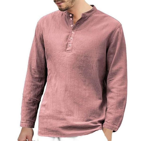 men's casual shirts 2021 summer beach t-shirt hawaiian cotton blouses baggy linen solid color three quarter v-neck shirt male top, White;black
men's casual shirts 2021 summer beach t-shirt hawaiian cotton blouses baggy linen solid color three quarter v-neck shirt male top, White;black