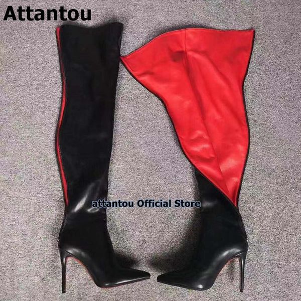 boots sheepskin leather back zipper slim fit winter long women shoes thin high heels over the knee thigh bota plus size 43, Black
boots sheepskin leather back zipper slim fit winter long women shoes thin high heels over the knee thigh bota plus size 43, Black