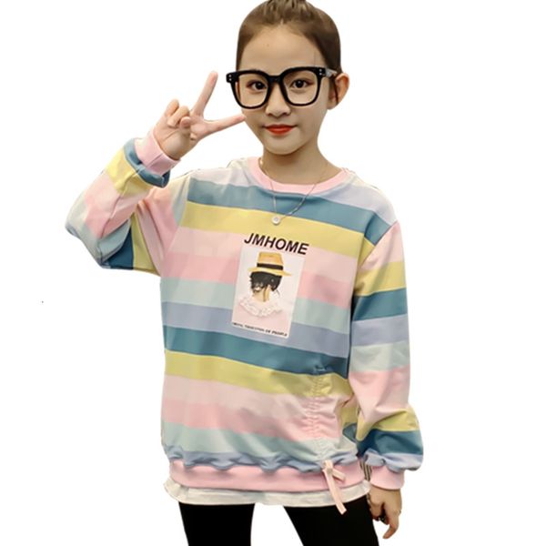 2021 new autumn vintage color stripe sweatpants girls korean style children nice girl cotton t sweatshirt for 4-13t wros, Black
2021 new autumn vintage color stripe sweatpants girls korean style children nice girl cotton t sweatshirt for 4-13t wros, Black