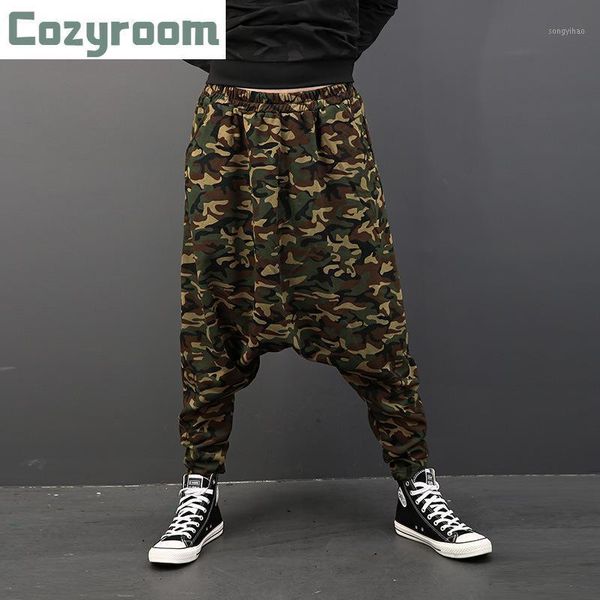 loose large size tide men big crotch pants male army green printing camouflage harem man hip hop trousers men's, Black
loose large size tide men big crotch pants male army green printing camouflage harem man hip hop trousers men's, Black