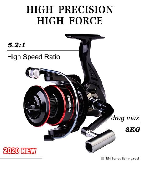 2021 fishing tackle spinning wheel fishing reel for sea rm no gap high grade metal carp reel 11+1bb high speed ratio 5.2:1
2021 fishing tackle spinning wheel fishing reel for sea rm no gap high grade metal carp reel 11+1bb high speed ratio 5.2:1