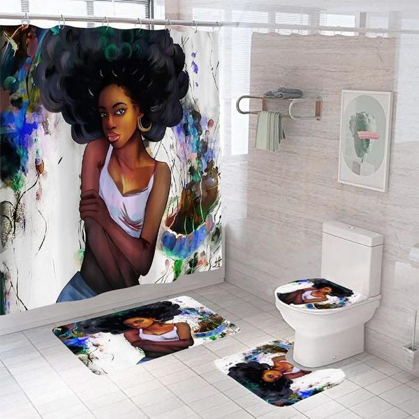 shower curtains africa girl bathroom set waterproof curtain non-slip toilet seat covers carpets bath mat kit rugs and
shower curtains africa girl bathroom set waterproof curtain non-slip toilet seat covers carpets bath mat kit rugs and