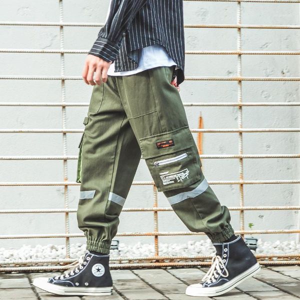 side buckle pockets cargo harem joggers pants streetwear mens harajuku hip hop hipster casual sweatpants trousers men's, Black
side buckle pockets cargo harem joggers pants streetwear mens harajuku hip hop hipster casual sweatpants trousers men's, Black