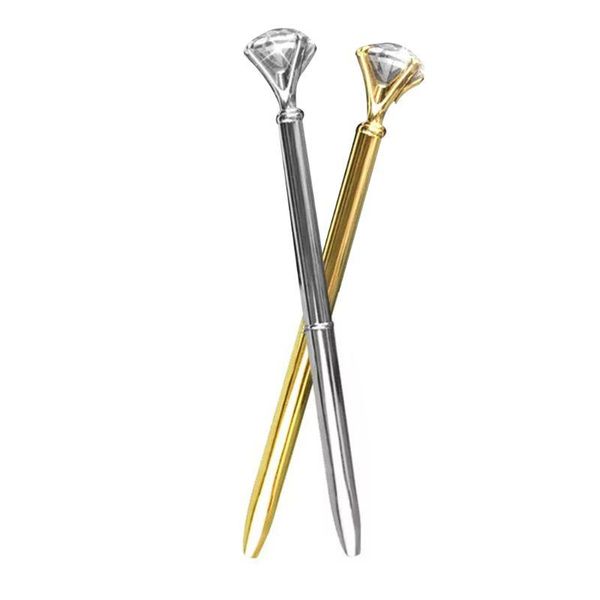 ballpoint pens r9ua big diamond crystal pen gem ring wedding metal ballpen kawaii magical fashion school office supplies, Blue;orange
ballpoint pens r9ua big diamond crystal pen gem ring wedding metal ballpen kawaii magical fashion school office supplies, Blue;orange