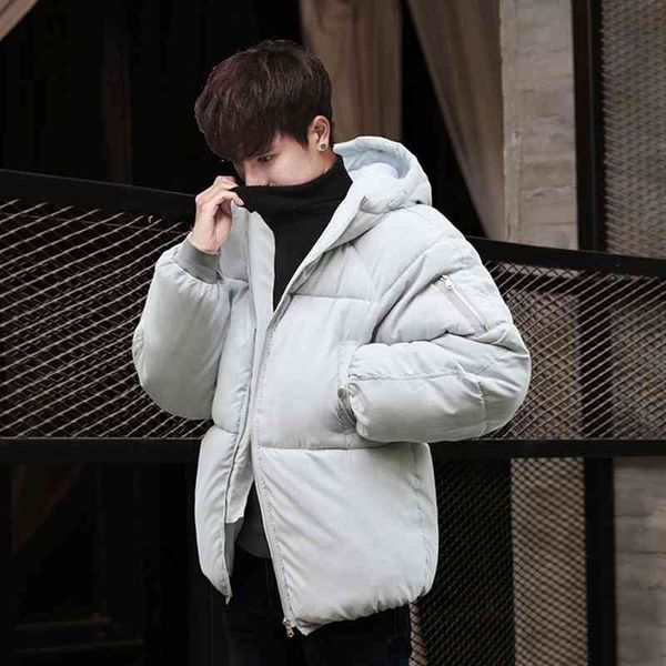 Men's Down & Parkas Male Winter Loose Coat Short Fund Easy Thickening Cotton-padded Jacket Student Lovers Bread Serve Clothes Cotton U4d2# E326, Black
Men's Down & Parkas Male Winter Loose Coat Short Fund Easy Thickening Cotton-padded Jacket Student Lovers Bread Serve Clothes Cotton U4d2# E326, Black