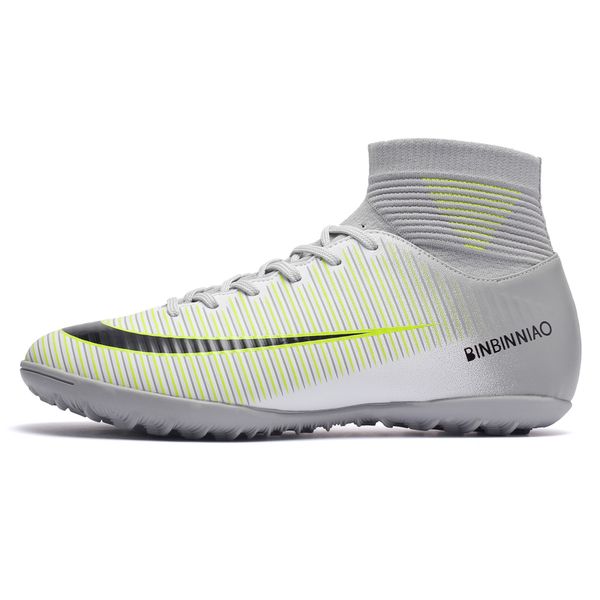 turf black men soccer shoes kids cleats training football boots high ankle sport sneakers size 35-44 dropshipping
turf black men soccer shoes kids cleats training football boots high ankle sport sneakers size 35-44 dropshipping