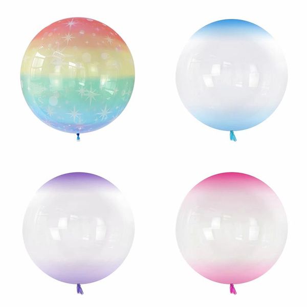 party decoration 50pcs 18/24inch gradient color bobble balloon no wrinkles pvc bobo helium balloons birthday wedding air globos
party decoration 50pcs 18/24inch gradient color bobble balloon no wrinkles pvc bobo helium balloons birthday wedding air globos