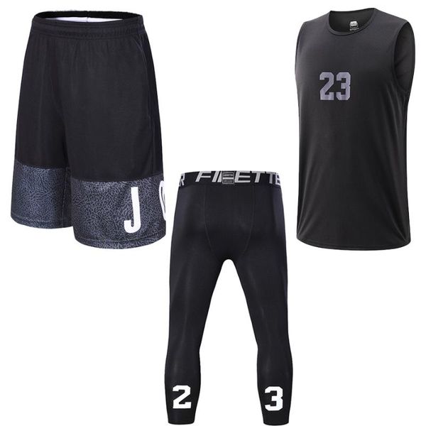 running shorts sports basketball shooting sleeveless shirt for men gym workout 3/4 length compression leggings vest activewear, Black;blue
running shorts sports basketball shooting sleeveless shirt for men gym workout 3/4 length compression leggings vest activewear, Black;blue