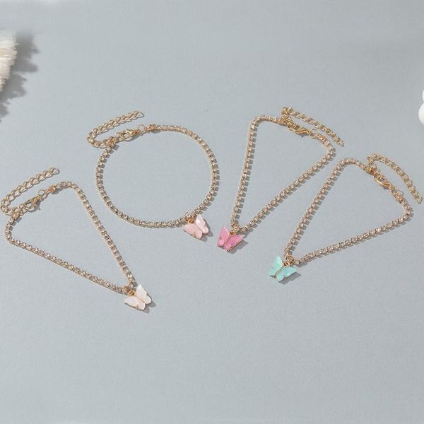 anklets butterfly rhinestone for women pendant bracelet on the leg exquisite beach accessories foot ornament wedding gift, Red;blue
anklets butterfly rhinestone for women pendant bracelet on the leg exquisite beach accessories foot ornament wedding gift, Red;blue