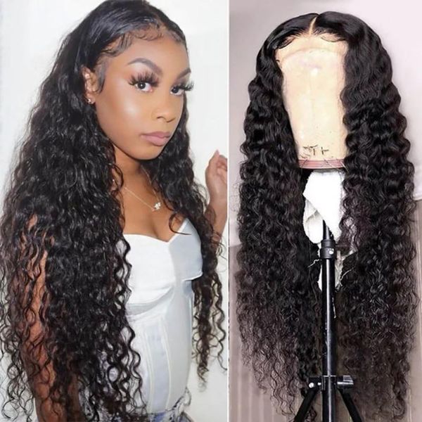 lace wigs shinelady water wave wig 4x4 closure human hair 150% brazilian for black women, Black;brown
lace wigs shinelady water wave wig 4x4 closure human hair 150% brazilian for black women, Black;brown