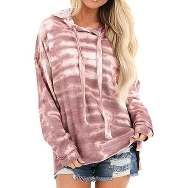 women's hoodies & sweatshirts womens sweatshirt hooded gradient print long sleeve tie dyeing pullover 2021 women sudadera mujer, Black
women's hoodies & sweatshirts womens sweatshirt hooded gradient print long sleeve tie dyeing pullover 2021 women sudadera mujer, Black