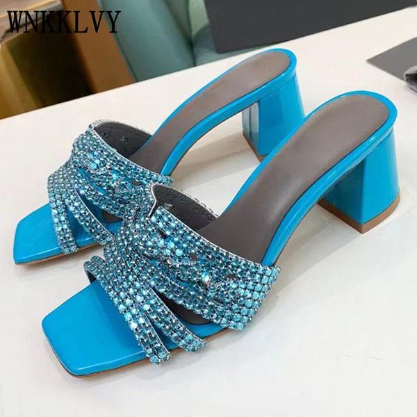 slippers chunky high heel sandals party dress women bling shiny crystal decor summer shoes 2021 rhinestone sandalias, Black
slippers chunky high heel sandals party dress women bling shiny crystal decor summer shoes 2021 rhinestone sandalias, Black