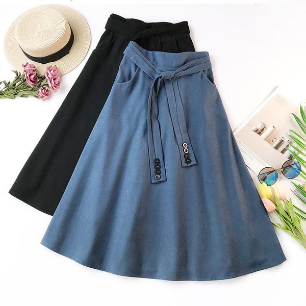skirts women a-line skirt high waist long faldas mujer vintage saias sash elastic plus size bottoms office lady jupe femme, Black
skirts women a-line skirt high waist long faldas mujer vintage saias sash elastic plus size bottoms office lady jupe femme, Black