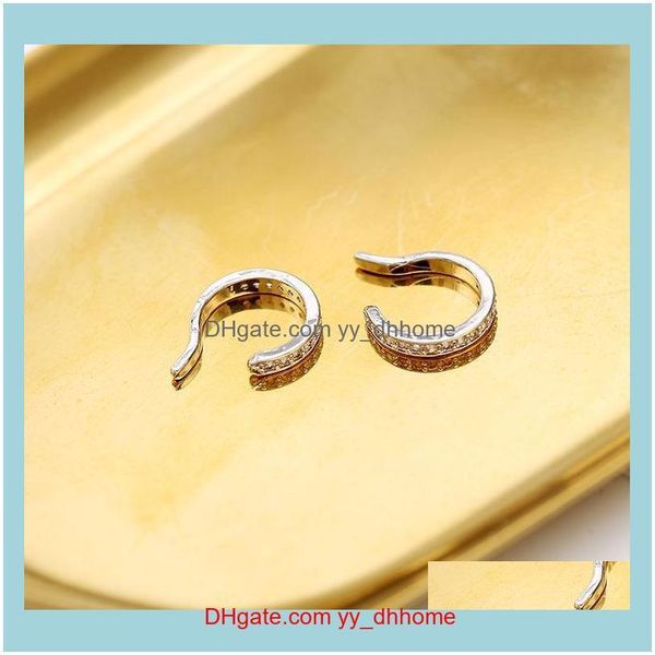 cuff jewelry simple and clip fashion wild exquisite earrings micro-inlaid zircon temperament ladies ear hanging drop delivery 2021 jlguk, Silver
cuff jewelry simple and clip fashion wild exquisite earrings micro-inlaid zircon temperament ladies ear hanging drop delivery 2021 jlguk, Silver