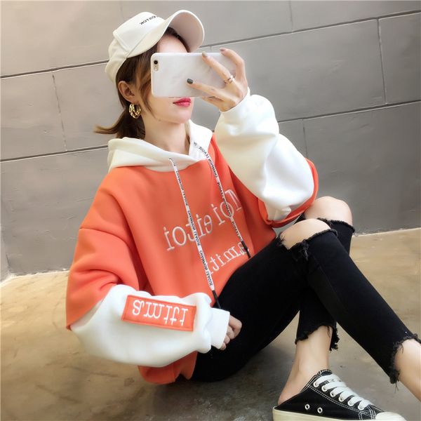 thickened good quality cotton super fire plush sweater women's casual korean loose in autumn and winter, Blue;black
thickened good quality cotton super fire plush sweater women's casual korean loose in autumn and winter, Blue;black