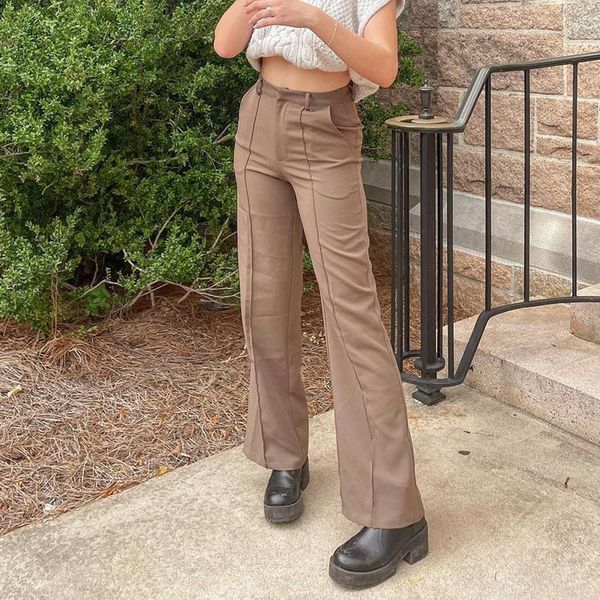 women's pants & capris weiyao 2021 khaki solid streetwear flared vintage aesthetic high waist trousers women y2k fashion casual sweatpa, Black;white
women's pants & capris weiyao 2021 khaki solid streetwear flared vintage aesthetic high waist trousers women y2k fashion casual sweatpa, Black;white