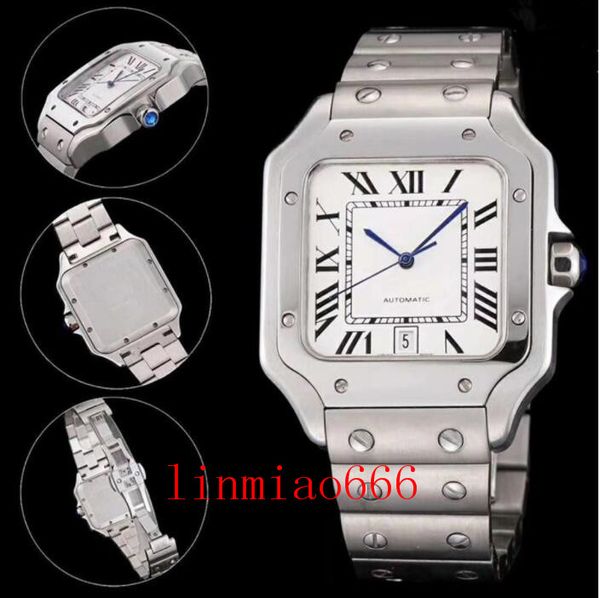 men fashion watch classic square design stainless steel mens watches automatic movement glide sweep move wristwatches clock, Slivery;brown
men fashion watch classic square design stainless steel mens watches automatic movement glide sweep move wristwatches clock, Slivery;brown