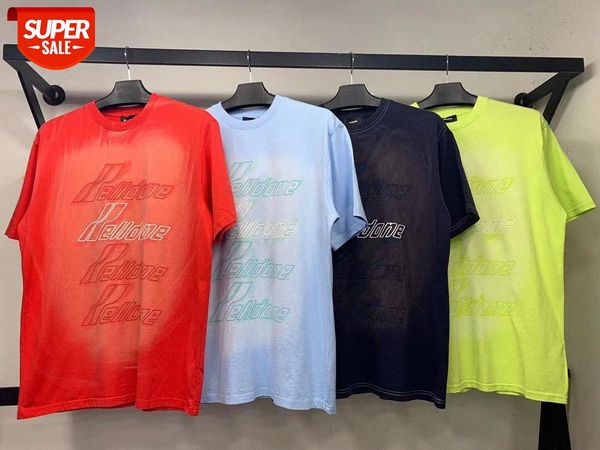 shanghai limited tie-dye barrage string standard short sleeves #hw3i, White;black 
shanghai limited tie-dye barrage string standard short sleeves #hw3i, White;black
