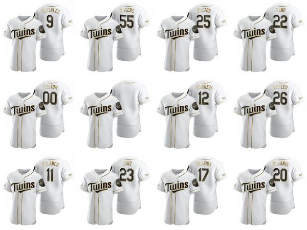 minnesota twins men #22 miguel sano 20 eddie rosario 12 jake odorizzi custom women youth white authentic golden edition jersey, Blue;black
minnesota twins men #22 miguel sano 20 eddie rosario 12 jake odorizzi custom women youth white authentic golden edition jersey, Blue;black