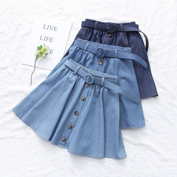 skirts belt deco elastic waist denim skirt women solid color big hem single breasted casual daily high jean, Black
skirts belt deco elastic waist denim skirt women solid color big hem single breasted casual daily high jean, Black