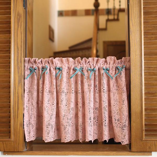 curtain & drapes korean bow lace short tulle crochet hollow embroidery valance for living room kitchen window decoration #4
curtain & drapes korean bow lace short tulle crochet hollow embroidery valance for living room kitchen window decoration #4