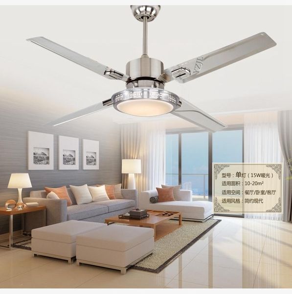 48inch remote control ceiling fan lights led bedroom ceiling lamp fan light minimalism modern stainless steel blades
48inch remote control ceiling fan lights led bedroom ceiling lamp fan light minimalism modern stainless steel blades