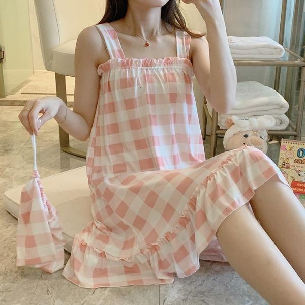 plaid cotton women's nightgown sets short sleeve pink nightdress sleepwear nightwear pj lounge pyjamas pijamas pizama damska, Black;red
plaid cotton women's nightgown sets short sleeve pink nightdress sleepwear nightwear pj lounge pyjamas pijamas pizama damska, Black;red