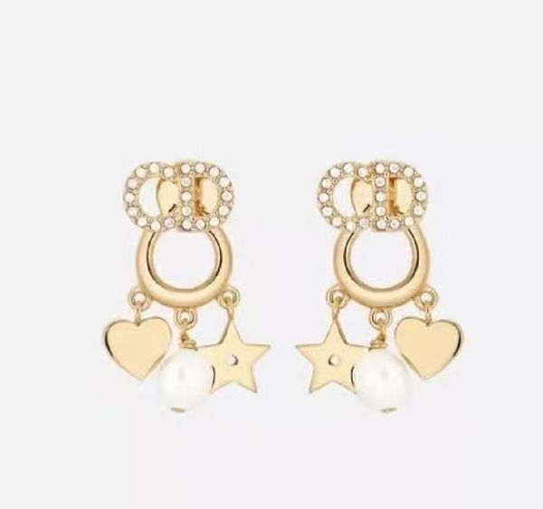 charms / di home letter cd pearl earrings female love star fashion tassel hollowed out jewelry, Golden
charms / di home letter cd pearl earrings female love star fashion tassel hollowed out jewelry, Golden