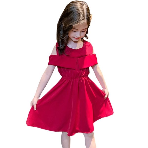 kids dresses for girls solid color party dress casual children summer costume 6 8 10 12 14 210528, Red;yellow
kids dresses for girls solid color party dress casual children summer costume 6 8 10 12 14 210528, Red;yellow