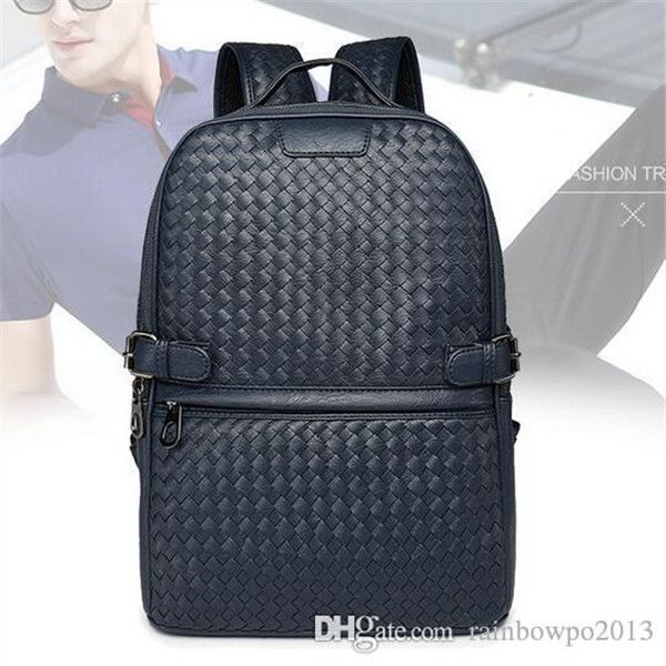 Factory wholesale brand men bag hand woven leathers backpack trend high quality leather mans backpacks college wind casual wovens handbag
Factory wholesale brand men bag hand woven leathers backpack trend high quality leather mans backpacks college wind casual wovens handbag