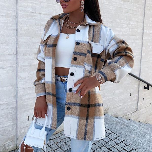 women's jackets autumn spring casual turn-down collar long overcoat women elegant fashion sleeve loose shirt cardigan streetwears lady, Black;brown
women's jackets autumn spring casual turn-down collar long overcoat women elegant fashion sleeve loose shirt cardigan streetwears lady, Black;brown