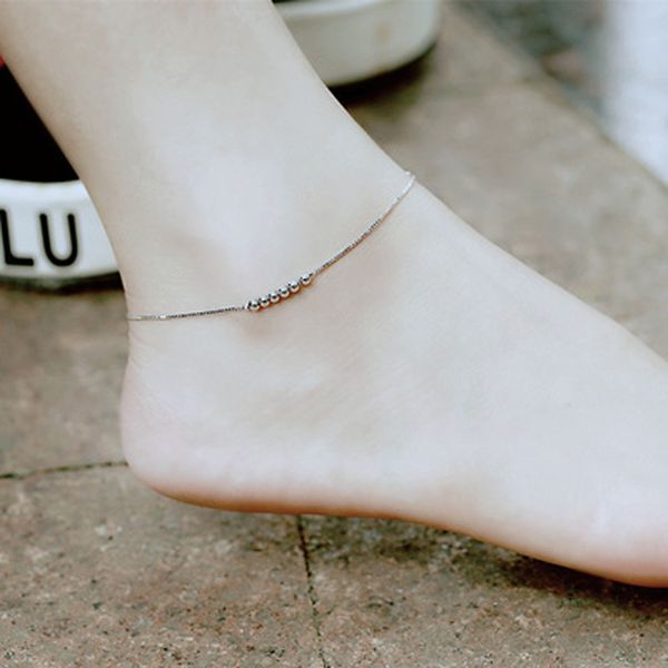 korean 925 sterling silver beads ankle bracelet for women fine jewelry friend chrismas gift f1219, Red;blue
korean 925 sterling silver beads ankle bracelet for women fine jewelry friend chrismas gift f1219, Red;blue