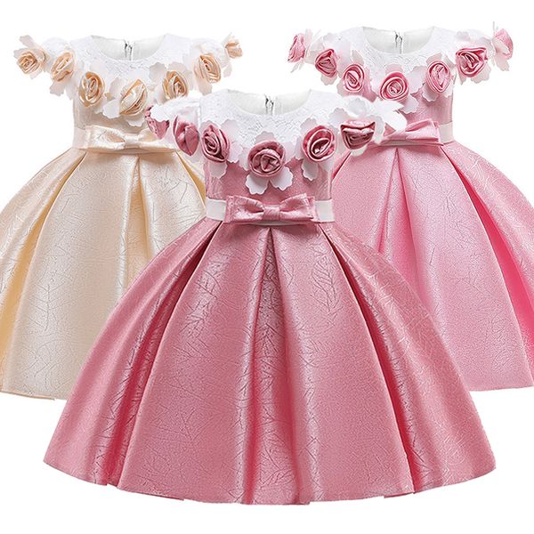 girls first communion dresses for girls flower girl dress for weddings prom flower girl wedding party festival performance dress, White;pink
girls first communion dresses for girls flower girl dress for weddings prom flower girl wedding party festival performance dress, White;pink