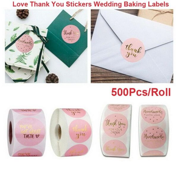 500pcs round labels kraft paper thank you sticker dragees candy bag flower gift box cake boxes and packaging wedding stickers
500pcs round labels kraft paper thank you sticker dragees candy bag flower gift box cake boxes and packaging wedding stickers