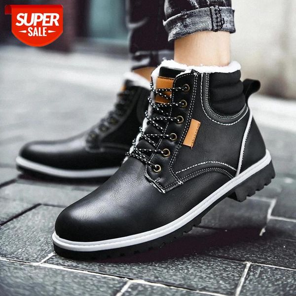 Hiking Shoes Outdoor Trekking Camping Climb Boots Winter Work Shoes Fur Warm Male Boot Lace-Up Solid Color Man's Footwear #P10T
Hiking Shoes Outdoor Trekking Camping Climb Boots Winter Work Shoes Fur Warm Male Boot Lace-Up Solid Color Man's Footwear #P10T