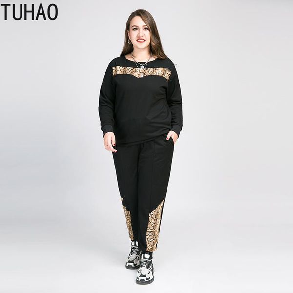 two piece dress tuhao 2021 spring elegant casual large size 8xl 7xl 6xl 5xl suit female autumn snake pattern stitching pants two-piece sets, White
two piece dress tuhao 2021 spring elegant casual large size 8xl 7xl 6xl 5xl suit female autumn snake pattern stitching pants two-piece sets, White