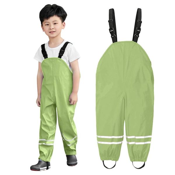 trousers kids solid rain dungarees outdoor windproof waterproof jumpsuit baby pu pants warm children outerwear outfits, Blue
trousers kids solid rain dungarees outdoor windproof waterproof jumpsuit baby pu pants warm children outerwear outfits, Blue