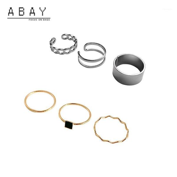 cluster rings fashion black zircon combination ring neutral simple temperament hip hop opening adjustable retro design accessories, Golden;silver
cluster rings fashion black zircon combination ring neutral simple temperament hip hop opening adjustable retro design accessories, Golden;silver
