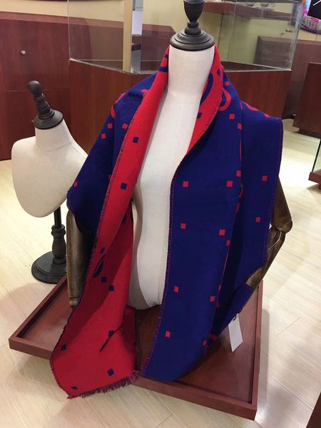 luxury cashmere scarf classic double big g design fashion 3colors long 180x70cm gift box set, Blue;gray
luxury cashmere scarf classic double big g design fashion 3colors long 180x70cm gift box set, Blue;gray