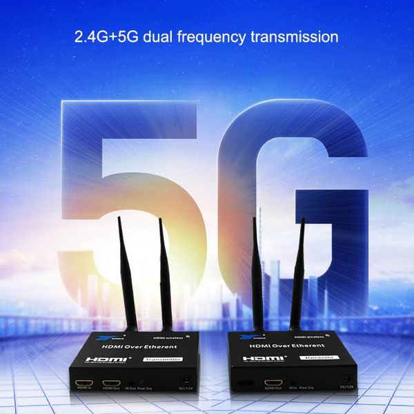 audio cables & connectors 0707 5.8ghz wireless transmission extender transmitter receiver video converter 200m wifi sender dvd pc to tv
audio cables & connectors 0707 5.8ghz wireless transmission extender transmitter receiver video converter 200m wifi sender dvd pc to tv