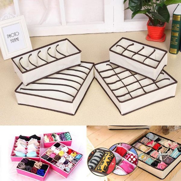 storage drawers 4pcs selling nonwoven beige box container drawer divider lidded closet boxes for ties socks bra underwear organizer
storage drawers 4pcs selling nonwoven beige box container drawer divider lidded closet boxes for ties socks bra underwear organizer